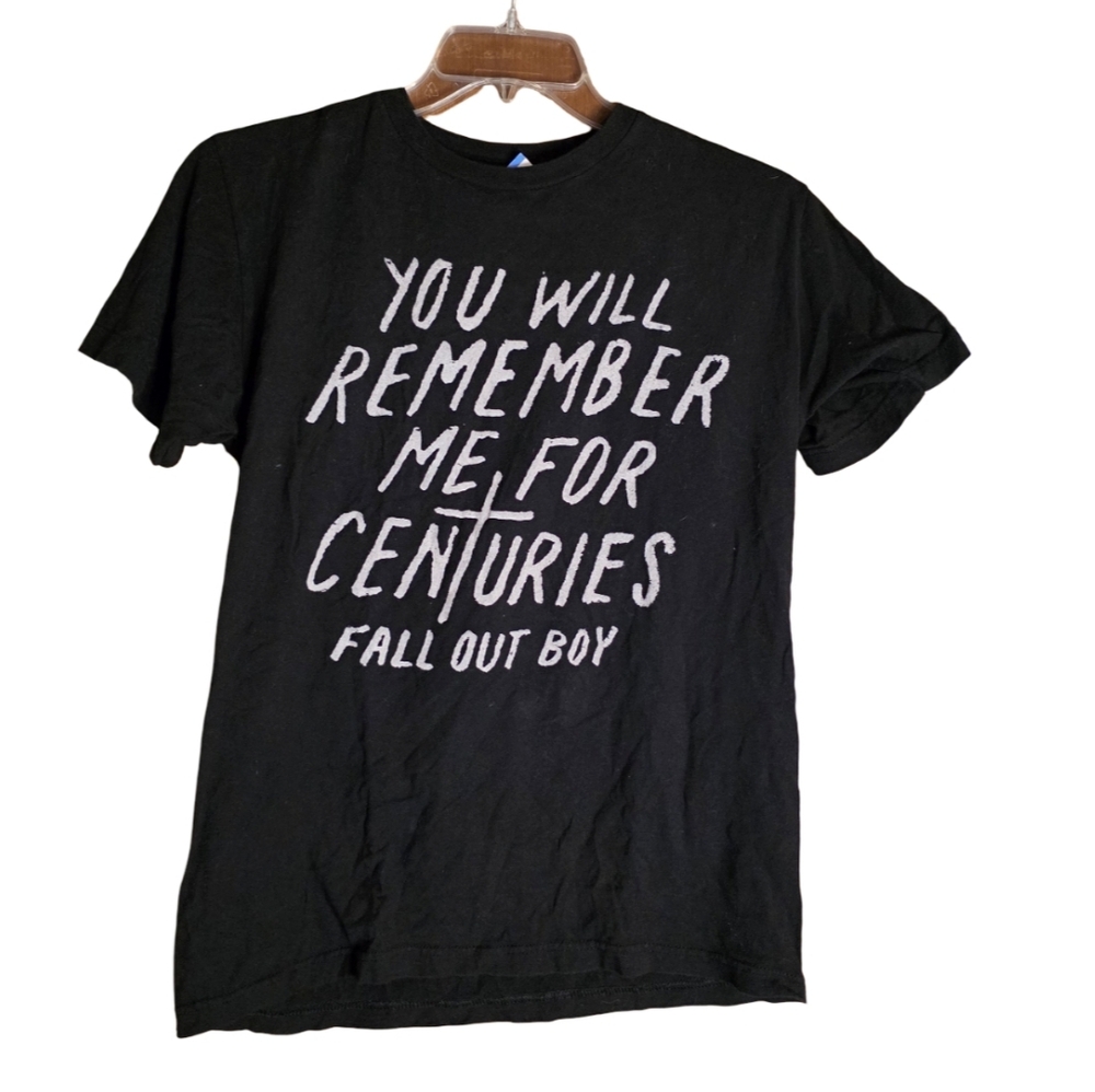 Fall Out Boy “You Will Remember Me for Centuries” Graphic Tee Size M